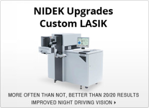 NIDEK Upgrades Custom LASIK